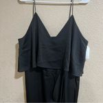 Shona joy  Luxe Cocktail Frill Dress in Onyx Black Size 12 NEW Photo 3
