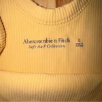 Abercrombie & Fitch  Soft Yellow Ribbed Top Photo 2