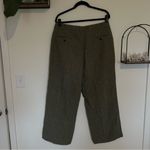 Poetry  100% Linen Green Lightweight Casual Pants Size 12 Photo 1