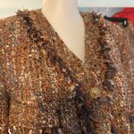 Saks 5th Avenue saks fifth avenue Folio Suit jacket Skirt Set tweed Size 8 (blazer 10) Wool USA Photo 2