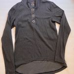 Merrell Pattern Black Gray Button Pullover Shirt Long Sleeve M Womens Outdoors Photo 0