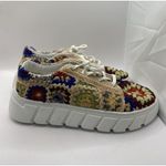 Free People ‎ Catch Me If You Can Crochet Sneakers Sz 39 US W 8 Photo 2
