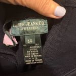 Polo Jeans long blue button on‎ skirt sz 14 Photo 3