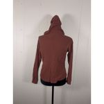 Free Fly Women's Bamboo Waffle Hoodie Size Small Some Spots Shown Orange Photo 1