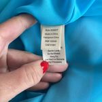 Ecru  Multi Color Halter Neck Top Photo 3