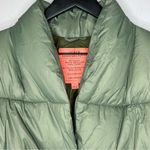 J.Crew  Signature Green Puffer Coat Size L NWT Photo 2