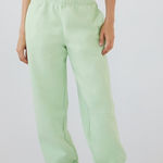 TNA Aritzia Extra Fleece Sweatpants Athleisure Influencer Mint Size Small Green Photo 0