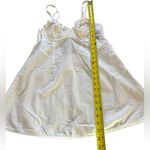 Auden Babydoll Dress Woven White Cotton Lace Lingerie Womens Small New With Tag Photo 10