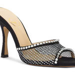 Revolve Nalebe by Amina Means Stellar Mule With Stones in  Black Sz 7 Photo 0