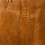 Vintage snakeskin mustard colour clutch Yellow Photo 5