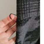  Max Mara Sleeveless Plaid Houndstooth Printed Sheath Wool Dress Gray 10 Photo 11