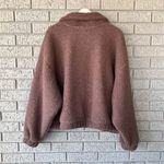 Universal Threads Universal Thread Womens Sherpa Teddy Jacket Cozy Soft Casual Relaxing Cropped Photo 2