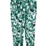 Solitaire Women Slit Leg Elastic Waisted Floral Tropical Swim Joggers Size Small Photo 0