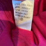 Theory  Taliana pink silk one shoulder pleated mini dress size 6 Photo 7