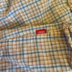 IZOD  Button Down Short Sleeve Shirt Mens Casual White Large Photo 3