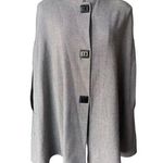 Mango MNG by  Sleeveless Houndstooth Cape, Sz S Photo 0