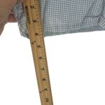 Saeeon Vintage 90s Women's Size Medium Checkered Flowy Pull On Shorts Blue Photo 6