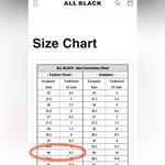 EUC ALL BLACK Leather Hi Top & Zip Ankle Boots Black Size 9.5 Photo 9