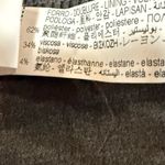 ZARA  gray bustier with three silver zippers Photo 7