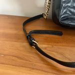 Draper James ‎ RSVP Quilted Crossbody Purse Bag Navy Blue With Gold Hardware Photo 2