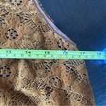 Maeve  Sleeveless Lace Mini Dress in burnt orange Photo 7