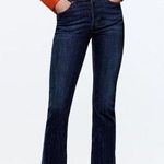 ZARA Woman JEANS | ZW THE DREED FLARE CROPPED JEANS Blue | 9863/040 Size 4 Photo 0