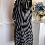 Andrea Jovine Blue & White Striped Dress Weekend by Photo 2