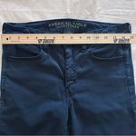 American Eagle  ~ Blue Super Stretch Hi Rise Jegging Pants ~ Womens Size 8 B12101 Photo 6