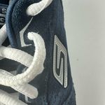 Skechers  Women Dark Blue and White Sneakers Photo 3