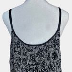 Oscar de la Renta  Vtg Pink Label‎ Black And White Lingerie Lace Slip Dress Photo 4