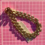 Nadri Matte Brass Cuban Elegant Gold Photo 0