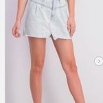 We The Free  Size 28 Sidecar Mini Skirt Blue Light Wash Denim Free People Photo 0