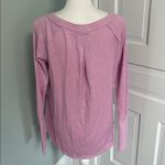 We The Free  People Snowy Mink Tink Mauve Pink Purple Waffle Henley Size Small Photo 2