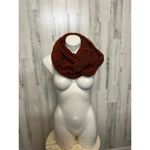 Charlotte Russe Rust Orange Chunky Knit Infinity Scarf – Cozy Winter Loop Scarf Photo 1