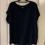 Apt. 9 black vneck short sleeve blouse size 1X. Photo 0