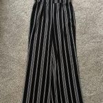 Crystal Sky Black & White Stripe Jumpsuit Size M Photo 0