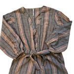 Free People Loveland Striped Metallic Boho Jumpsuit Size XS Photo 11
