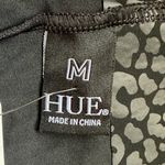 Hue NWT Black Leopard Sleek Effects High-Rise Bike Shorts Size Medium Photo 8