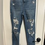 American Eagle Outfitters Ripped Blue Skinny Jeans Size 2 Short Photo 1