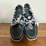 Sperry Women's  TOP-SIDER Summer Boat Shoes STS83621 Size 10 Navy Blue & White Photo 2