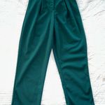 Charlotte Russe Pleated Green Pants  Photo 0