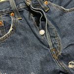 Levi's Levi’s ladies cutoff denim ribcage shorts button fly size 26 Photo 2