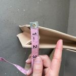 Fred Hayman Beverly Hills handbag convertible clutch beige leather Vintage Photo 6