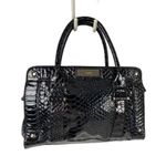 Calvin Klein embossed faux leather black purse Photo 0