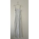 Bershka  Women's Black White Stripe Jumpsuit  Size S Summer Vacation Wide Leg Photo 2