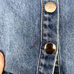 Urban Outfitters  BDG Blue Denim Button-front Retro 70s A-line Mini Skirt M Photo 4