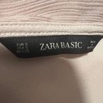 ZARA  Basic Lace Sheer Pale Pink Side Slit Pants Feminine Fairy Jumpsuit Formal Photo 4