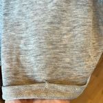 Z Supply Knit Shorts Heather Gray Elastic Drawstring Waist Photo 3