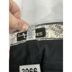 L.A. Blues Womans Trousers 24 W Black Corduroy NWT Photo 3