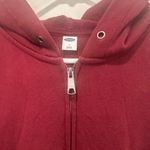 Old Navy Red and White Varsity Jacket Photo 1